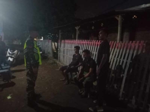 Babinsa Ajak Warga Jaga Silaturahmi dan Cegah Perilaku Merugikan