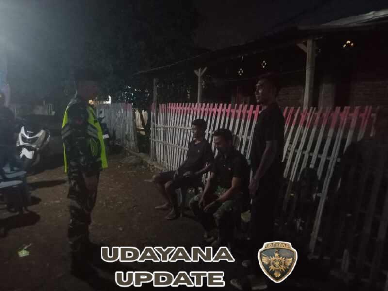 Babinsa Ajak Warga Jaga Silaturahmi dan Cegah Perilaku Merugikan