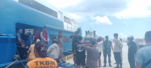 Pemantauan Kapal Penumpang di Pelabuhan Ba’a Rote Ndao: Keamanan dan Kelancaran Terjaga