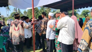 Babinsa Tongo Hadiri Tasyukuran Calon Jamaah Haji, Wujud Kedekatan TNI dengan Masyarakat