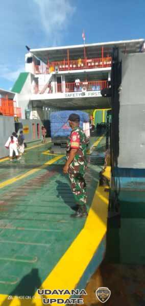 Keberangkatan Kapal Garda Maritim 3 di Pelabuhan ASDP Pantai Baru Berjalan Lancar dan Aman