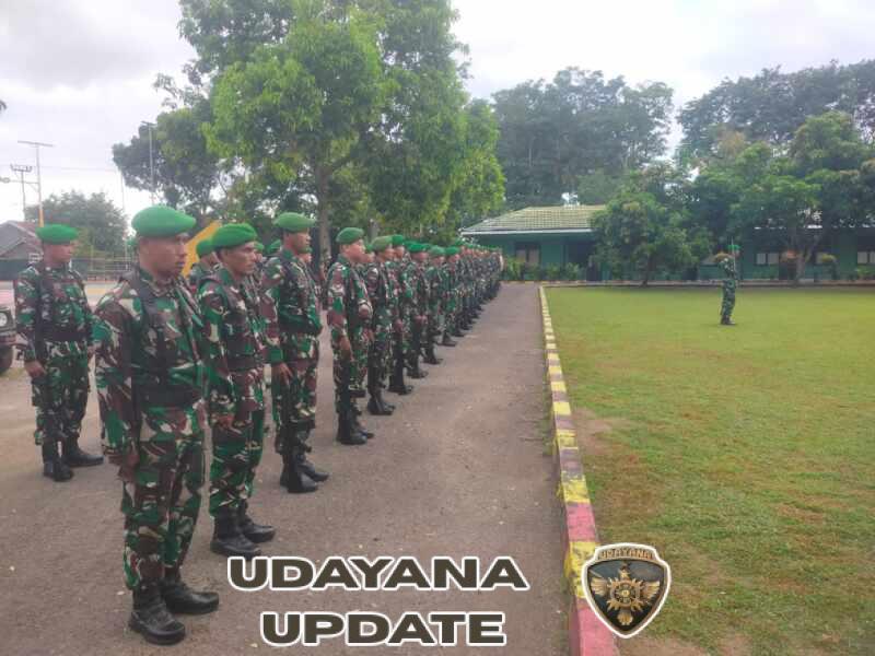 Kodim 1614/Dompu Gelar Upacara 17-an April 2026, Perkuat Disiplin Prajurit