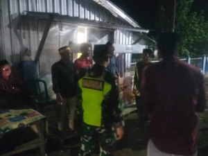 Patroli Malam di Desa Rasabou Berjalan Aman dan Kondusif