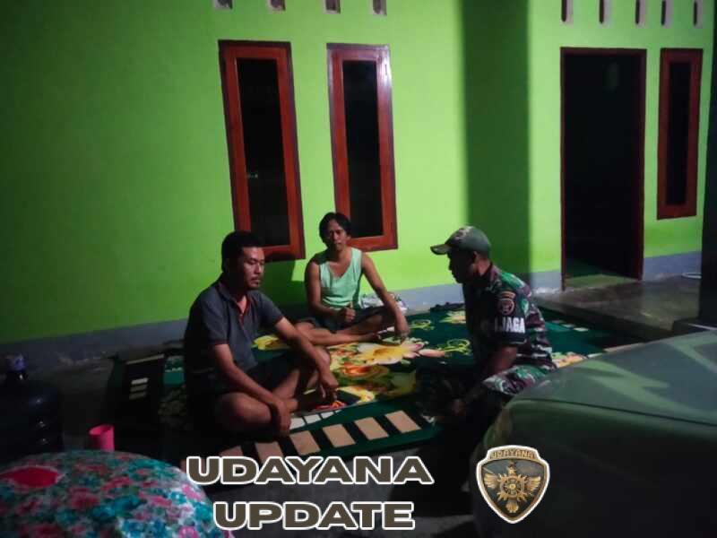 Piket Koramil 1628-04/Poto Tano Laksanakan Patroli Malam di Wilayah Binaan