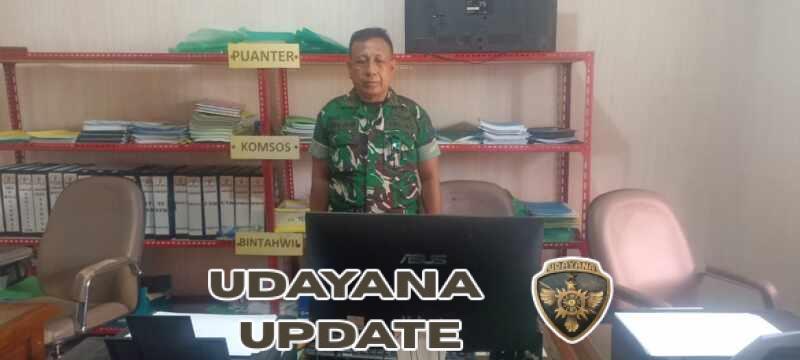 Kodim 1628/Sumbawa Barat Ikuti Rakor Program Unggulan Teritorial Melalui Vicon