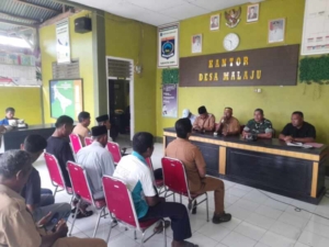 Danramil Kilo Hadiri RDP Pembangunan Koperasi Desa Merah Putih di Malaju