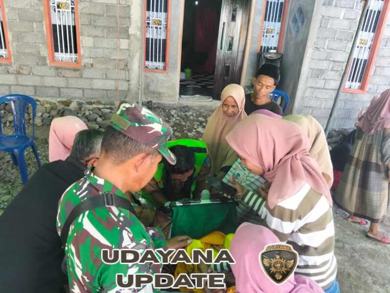Babinsa Bakajaya Tunjukkan Kepedulian, Dampingi Warga dalam Kegiatan Khitanan