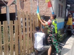 Kegiatan Pengibaran Bendera Merah Putih Semarakkan Wilayah Kota Bima