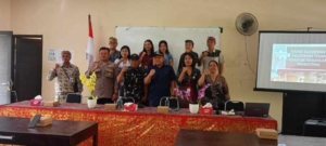 Jelang Pelatihan Teknis Pendidik Sebaya Antinarkotika, Danramil Dawan Hadiri Rapat Koordinasi Lintas Sektor