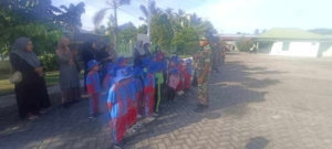 Edukasi Kebangsaan Sejak Usia Dini, TK IT Imam Syafii Sambangi Makodim 1628/SB