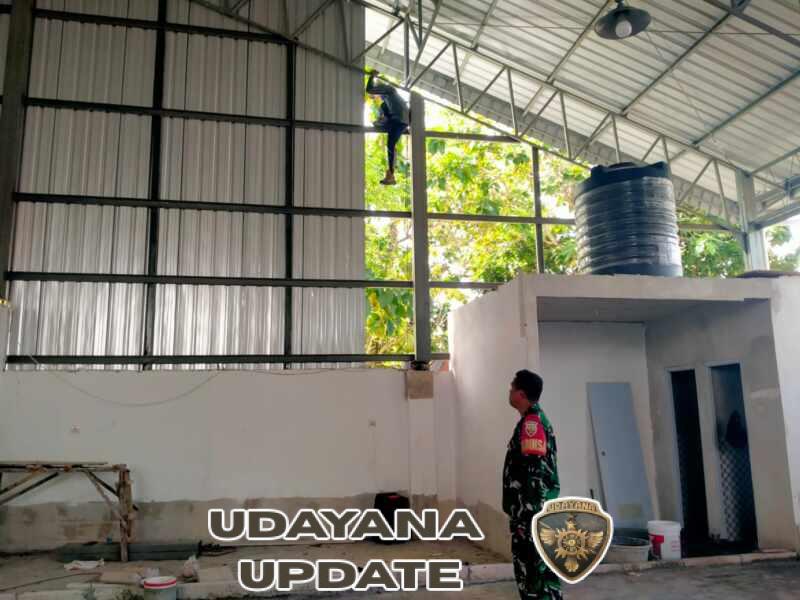 Dukung Pembangunan Desa, Babinsa Jereweh Awasi Koperasi Merah Putih