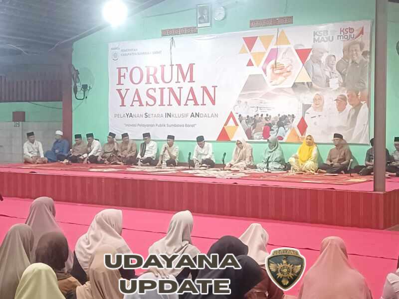 Forum Yasinan di Taliwang Jadi Wadah Penguatan Silaturahmi dan Program Pemerintah KSB