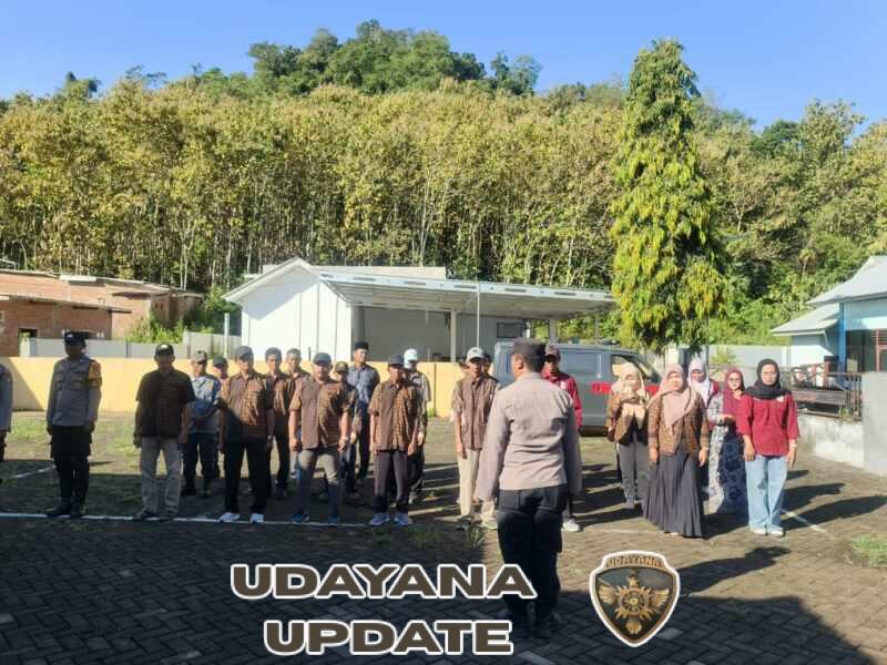 Sinergi Babinsa dan Linmas, Apel Pos Kamling Digelar di Desa Mujahiddin