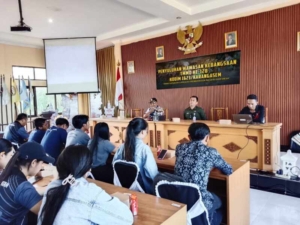 Satgas TMMD ke – 128 Kodim 1623/Karangasem gelar penyuluhan sosialisasikan wasbang kepada Masyarakat