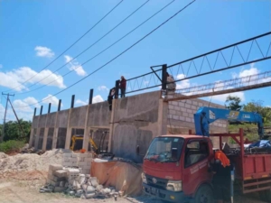 Babinsa Kuli Pantau Pembangunan KDKMP, Progres Berjalan Aman dan Lancar