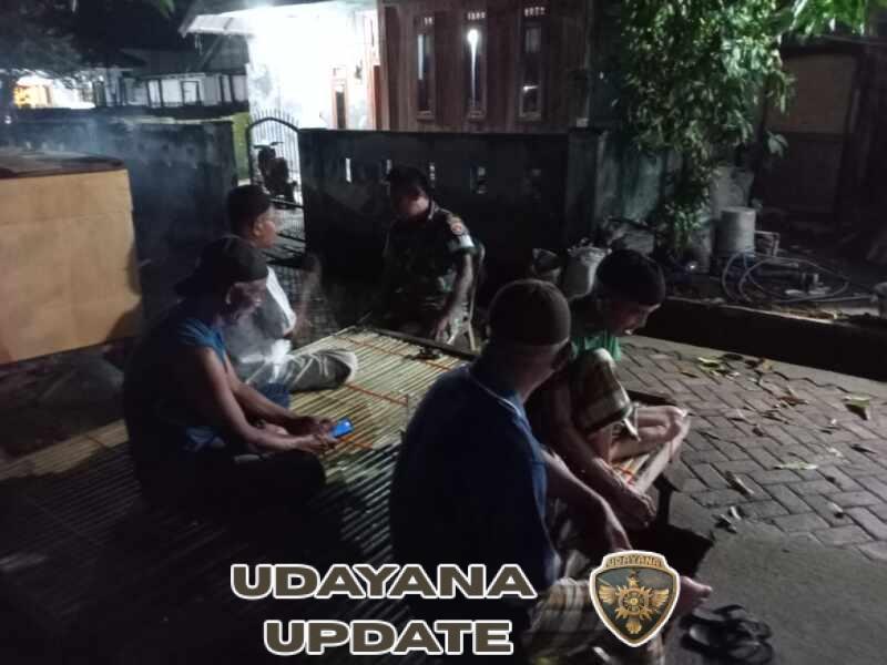 Patroli Malam Koramil Poto Tano, Wujudkan Situasi Wilayah Tetap Aman dan Kondusif