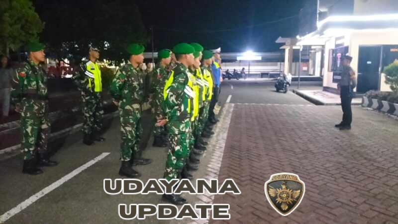 Kodim 1628 dan Polres Sumbawa Barat Intensifkan Patroli Malam