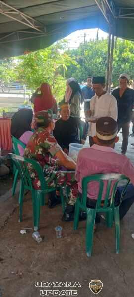 Serda Lalu Rupawan Laksanakan Komsos dan Hadiri Takziah Warga Binaan