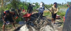 Pengerjaan Talud Irigasi 1.300 Meter Dikebut Demi Target Tepat Waktu