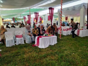 Danramil Poto Tano Bersama Unsur Forkopimda Hadiri Resepsi Pernikahan di Desa Tebo