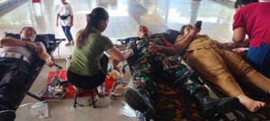 Kodim Klungkung Ikut Serta  Donor Darah  Peringati  Hari Puputan Klungkung ke-118 dan HUT Kota Semarapura ke-34 tahun 2026