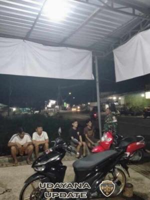 TNI Gelar Patroli Malam di Seteluk, Situasi Wilayah Tetap Kondusif