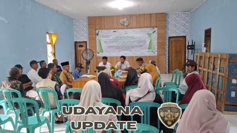 Sinergi Pemdes dan Warga, Musdes Sekongkang Atas Bahas Program Bantuan Provinsi