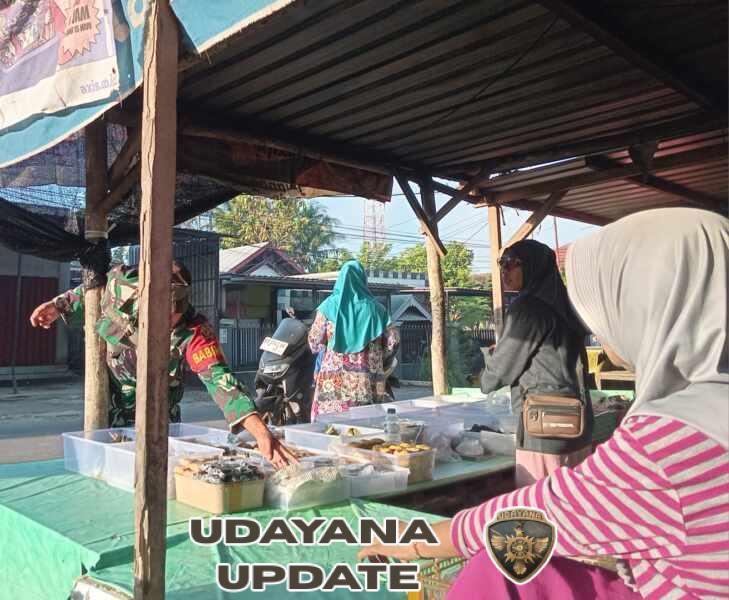 Komsos Babinsa Seteluk Tengah, Wujud Kepedulian Terhadap Kesehatan Masyarakat