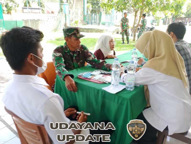 Tingkatkan Kesehatan Anggota, Koramil Kempo Gandeng Tenaga Medis Profesional