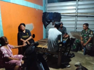 Koramil 1628-03/Seteluk Gelar Patroli Malam Jaga Keamanan Wilayah