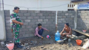 Dukung Program Pemerintah, Babinsa Awasi Koperasi Merah Putih di Sumbawa Barat