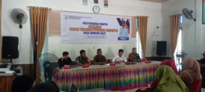 Sinergi TNI dan Pemerintah Desa, Musyawarah BPD Seminar Salit Digelar
