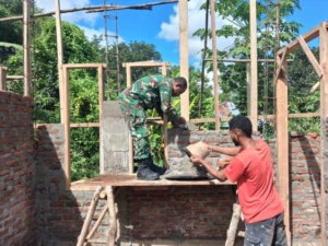 Serka Welem Botahala Pantau Wilayah Sekaligus Bantu Masyarakat