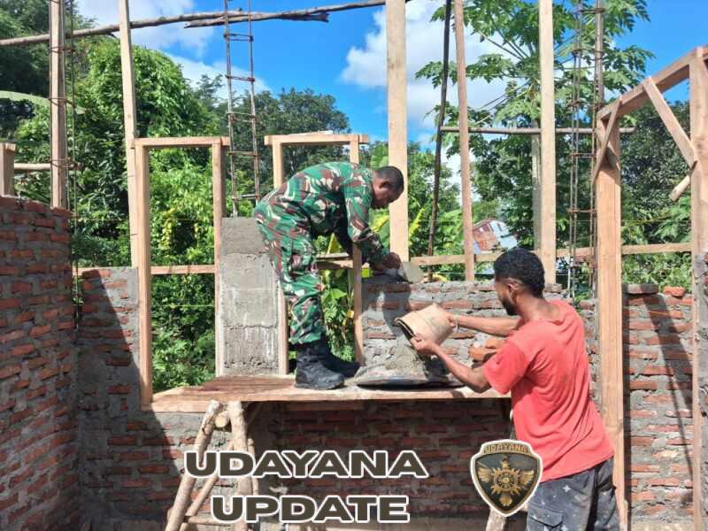 Serka Welem Botahala Pantau Wilayah Sekaligus Bantu Masyarakat