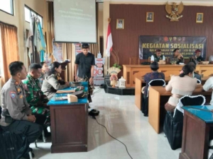 TMMD ke – 128 Kodim 1623/Karangasem gandeng Dinas PUPR sosialisasikan perda tentang  pemanfaatan tata ruang