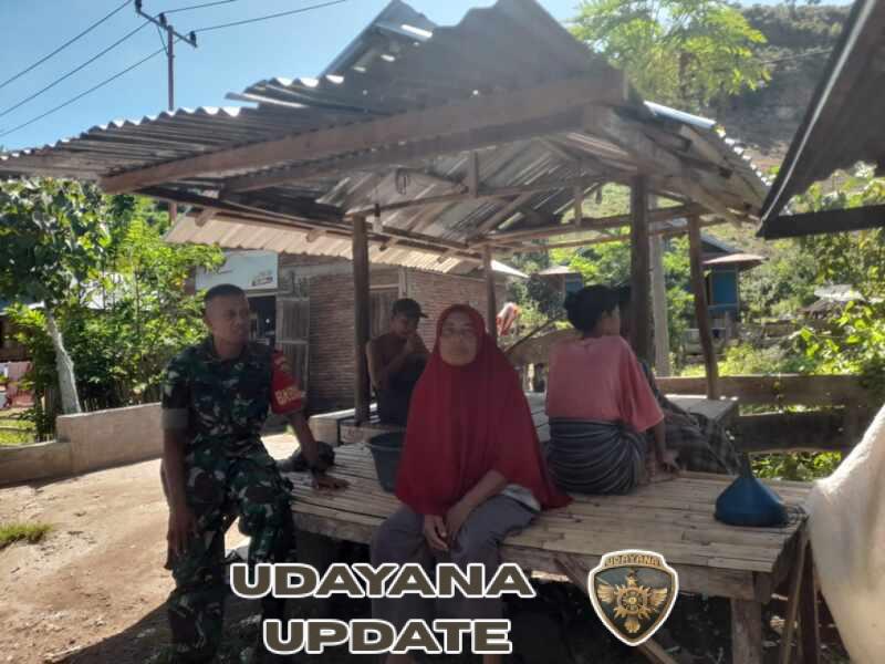 Babinsa Kramat Intensifkan Komsos, Imbau Warga Waspada Ancaman Rabies
