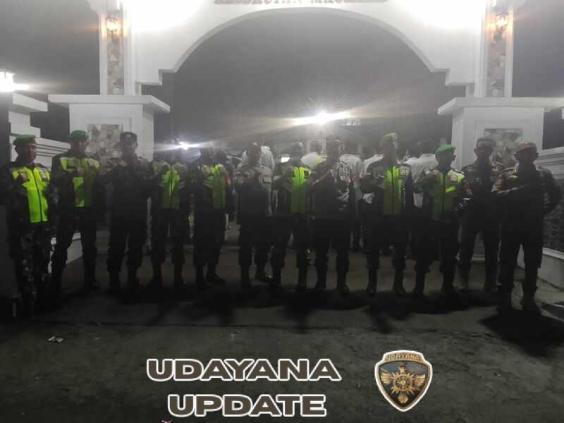 Kodim 1603/Sikka Amankan Malam Kamis Putih, Ibadah Umat Berlangsung Aman dan Khidmat