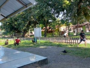 Karya Bakti Kodim 1603/Sikka, PAUD Lili Asrama Iligetang Bersih dan Asri