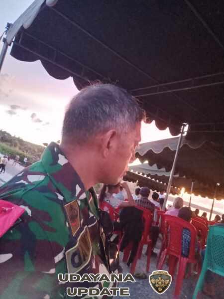 Babinsa Koramil 1627/RN Pastikan Kegiatan Paskah Pemuda GMIT Kondusif