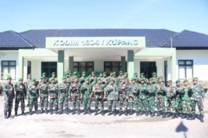 Dandim Kupang Pimpin Korps Kenaikan Pangkat Prajurit