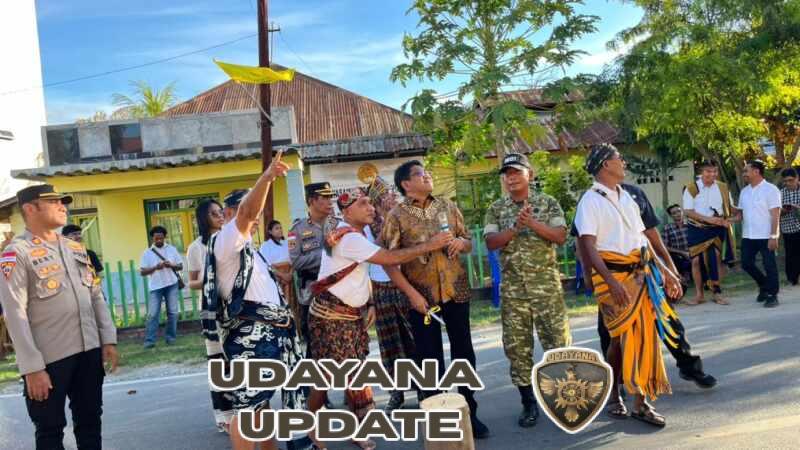 Kasdim 1601/Sumba Timur Hadiri Launching Logo dan Maskot HUT ke-75 Paroki Sang Penebus Wara