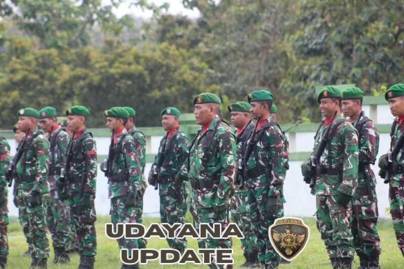 Kodim 1629/SBD Gelar Upacara Bendera Mingguan, Teguhkan Disiplin dan Nasionalisme Prajurit