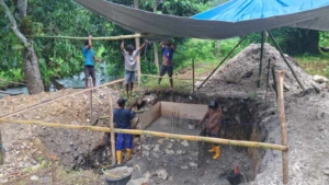 Pembangunan Jembatan Perintis Garuda Masuki Tahap Pondasi Dasar