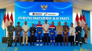 Kasdim 1603/Sikka Hadiri Groundbreaking Fuel Terminal Maumere, Perkuat Ketahanan Energi di NTT