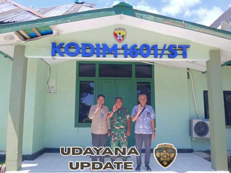 Kasdim 1601/Sumba Timur Terima Kunjungan Kerja Pimpinan Wilayah Bulog NTT