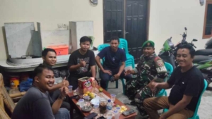 Patroli Malam Koramil Sekongkang, Wujud Nyata Jaga Keamanan Wilayah