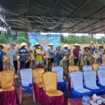 Babinsa Koramil 1624-06/Tanjung Bunga Hadiri Panen Raya Jagung Serentak di Titehena