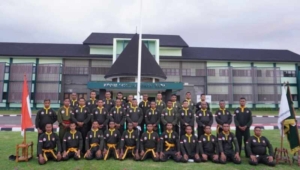 Semangat Pantang Menyerah, Prajurit Kodim 1630/Mabar Tempuh Ujian PSM hingga Pantai Pede