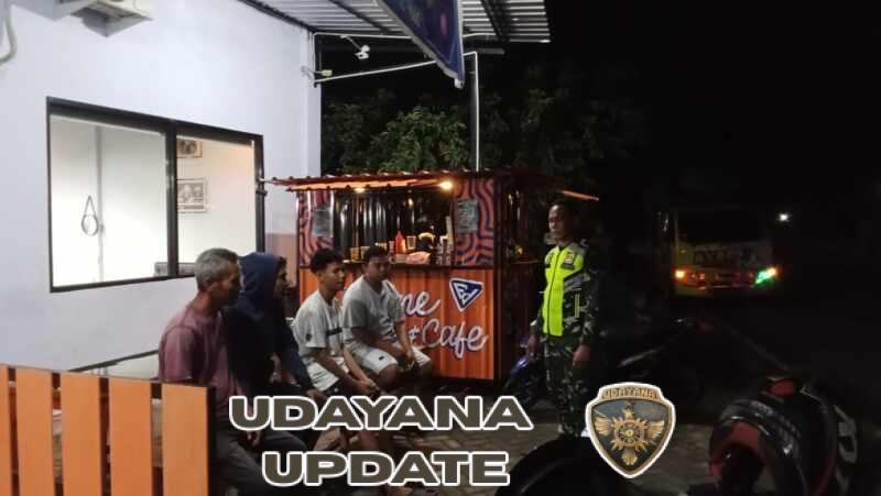 Ciptakan Situasi Kondusif, Koramil 1607-04/Alas Aktif Patroli Wilayah