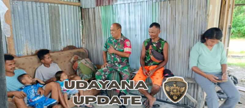 Sertu Jonisius Nahak Bangun Kedekatan, Ciptakan Lingkungan Aman dan Tertib